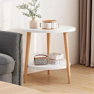 2-Tier Small Circle Side Table