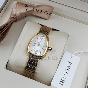 "Bvlgari Inspired Chain Wristwatch - Ladies Edition"
