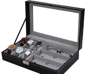 Jewelry Storage Box Watch Box Organizor
With Glass Organiser