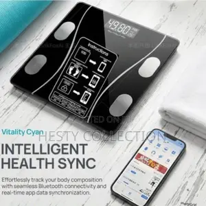 Rechargeable Bluetooth Bathroom Body Weight Scale