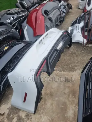 Rear Bumper With Sensors and Reflectors for Mustang 2018-2022