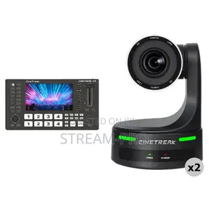 Cinetreak Ct-pt20 Ndi Ptz 2-camera Kit With Hdmi Video Switcher