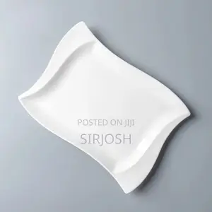 Quality Ceramic White Dinner Plates