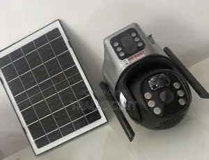 Solar-Powered Dual Lens Camera With Advanced Night Vision