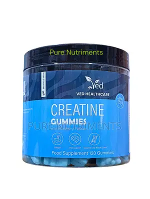 Ved Creatine Gummies 120 Gums–Muscle Growth, Strength Energy Support
