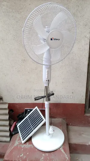 16 Inches Rechargeable Solar Fan