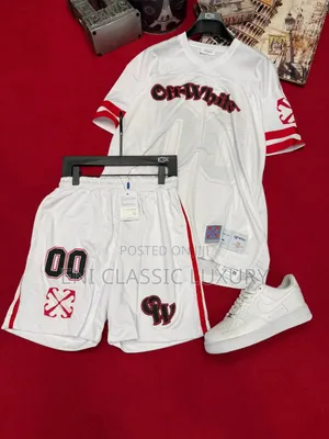 Super High Quality Luxury Men's Two PCS Off-White Well Banded Package