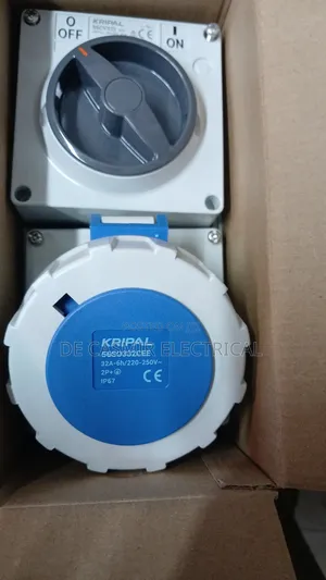 32a 3pin Kripal Switch Woth Socket