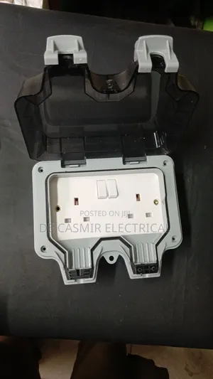 13a Double Weather Water Proof Socket