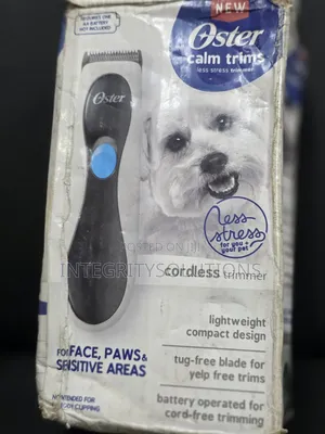 Pet Grooming Kit.Oster Calm Trims Less Stress Cordless Trimmer.