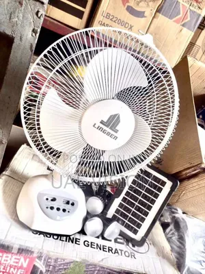 18inches Table Top Solar Rechargeable Fan