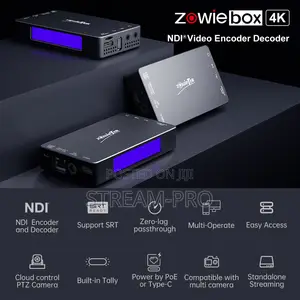 Zowiebox 4k60 Hdmi Ndihx Video Encoder/Decoder