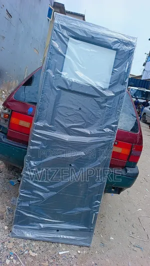 Black Toilet PVC Doors Available