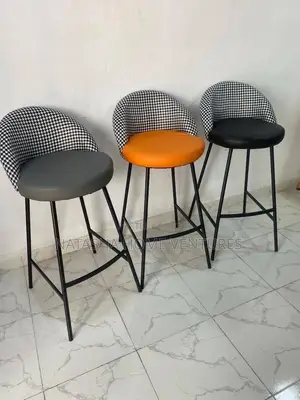 Houndstooth Bar Stools