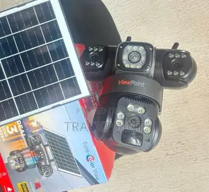 Triple Lens Smart CCTV Camera With Ultra Wide Coverage