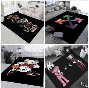 High Luxurious 3d Center Rug