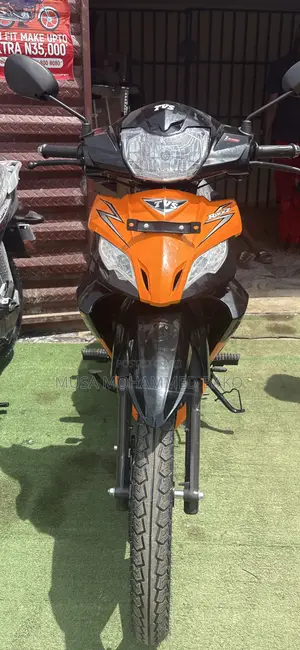 New TVS Rockz 125 2026 Orange
