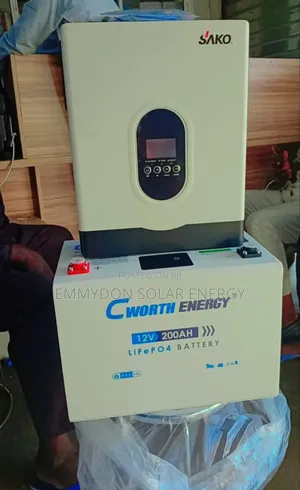 Cworth Lithium Battery 200ah 12v With Sako Inverter 2kva 12v