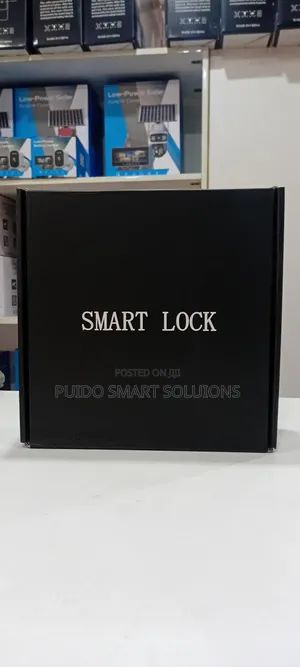 Smart Fingerprint Glass Door Lock