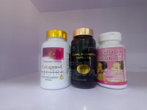 Collagen+ C + Natural B Carotene + Collagen+ Glutathione: For Skincare