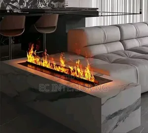 3d Atomized Fireplace With Colorful Steam Flame Eco Smart Home