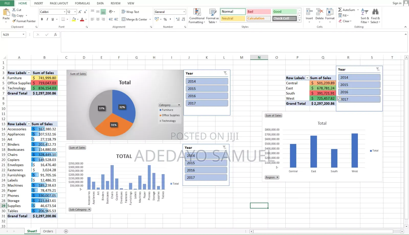 Microsoft Excel, Powerpoint Word Tutoring + Assignment
