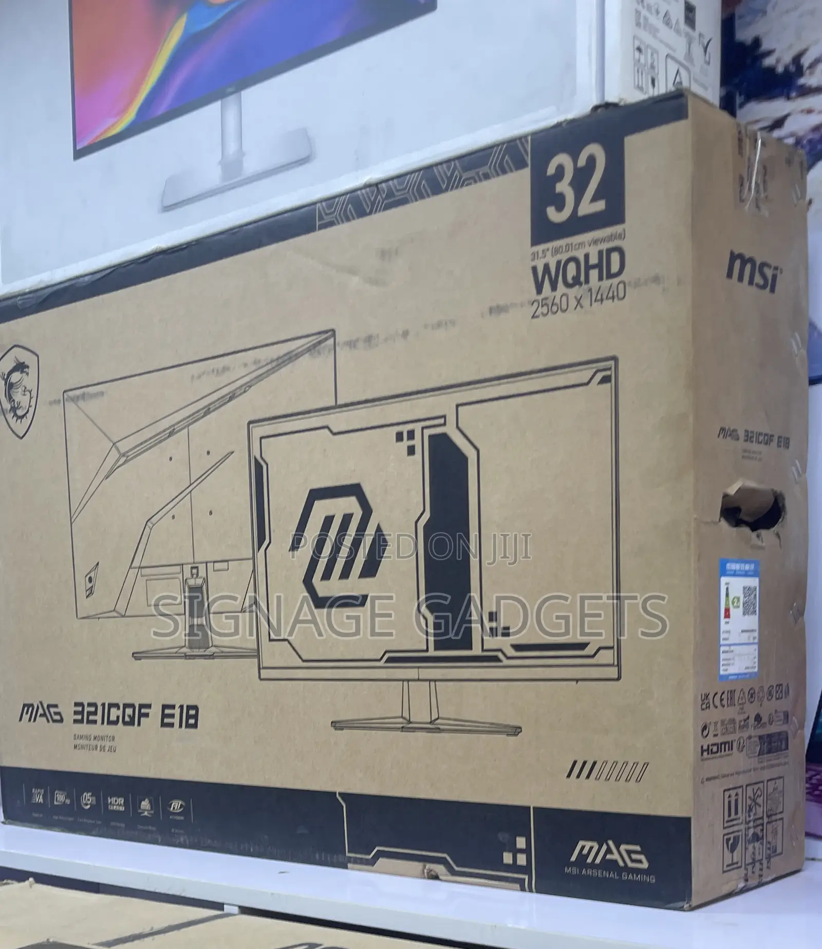 Msi Mag 321cqf E18