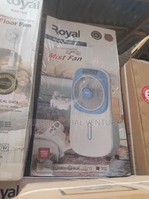 Royal Rechargeable Mist Fan 12inches