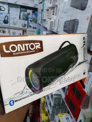 Lontor CTL-Bs005 Waterproof Bluetooth Speaker RGB Lights 12h Playtime