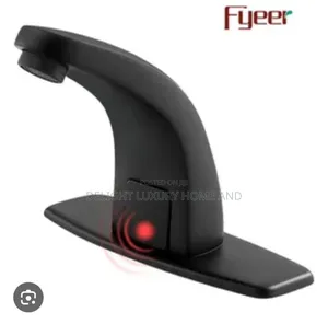 Sensor Basin Tap Mixer Black and Chrome Available