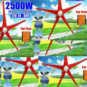 Let the Wind Fuel Your Home With 2500w 48v Horizontal Wind Turbine