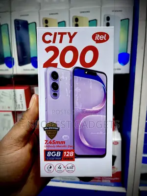 New Itel City 200 128 GB