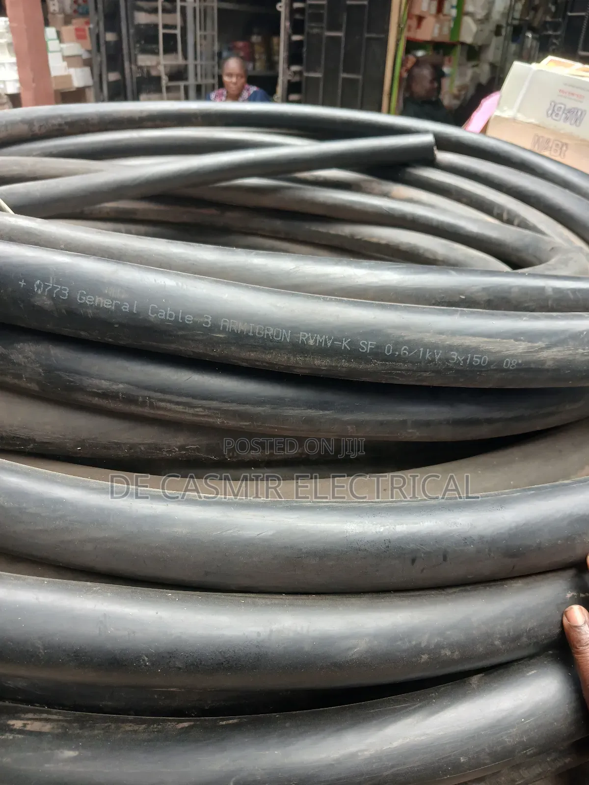 3x150mm2 Armoured Flex Cable
