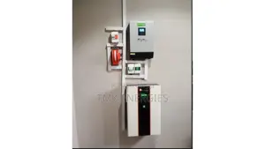 5kva Inverter With 5kwh Lithium Installation and Six 600w Panels