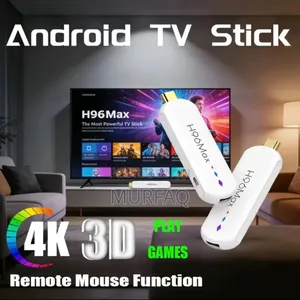 H96 Max Tv Stick 2gb 16gb Android 14 Tv Box Voice Asst. Bt Remote