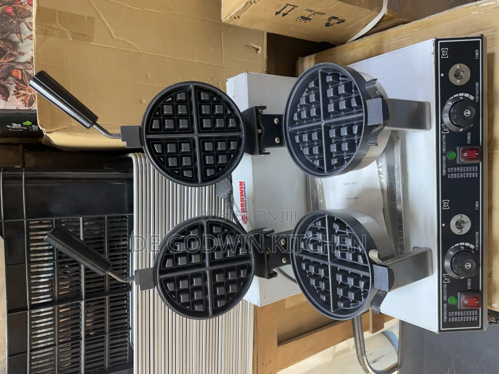 Big Hole Double Waffle Maker