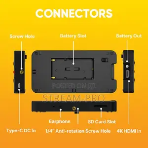 Osee T5+ 5.5" High-Bright Uhd Hdmi on-Camera Monitor Kit
