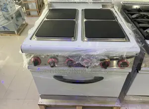 4 Burners Electric Commercial Cooking Range