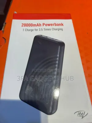 New Itel 20,000 Mah Powerbank