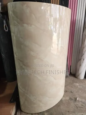 Classy Glossy Marble Black Foam Stickers