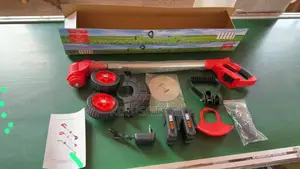 Lithium Grass Cutter With Wheel- 48v Battery (2pcs Battery)
