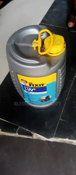 5 Liters of Doctor Fixit Waterproof Liquid Cement