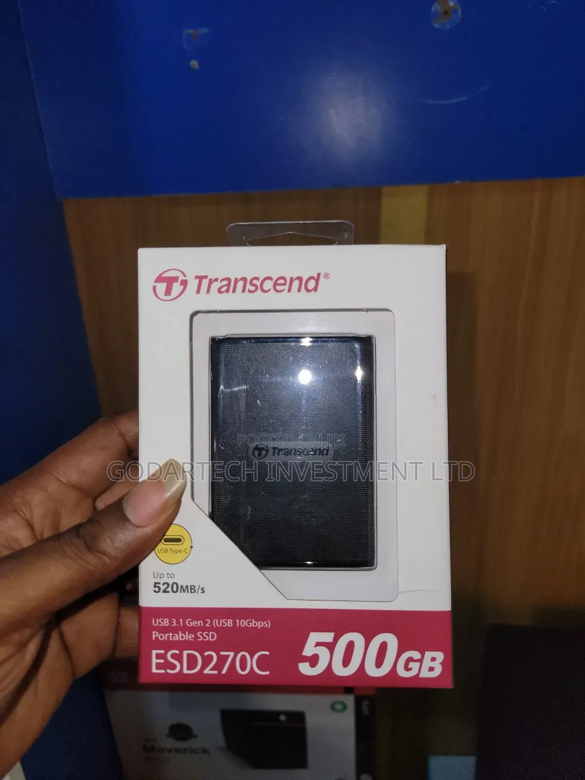 Transcend Portable 500ssd External