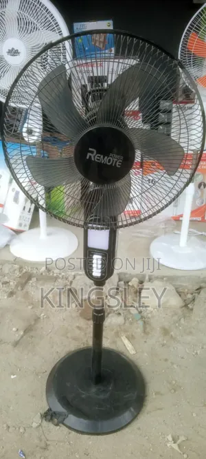 Solar Rechargeable Standing Fan