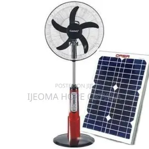 Century 18inches Rechargeable Standing Fan With Solar Panel