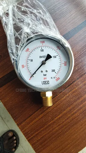 High Pressure Gauge 0-3000 Psi