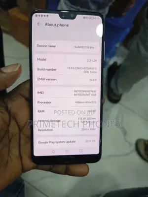 Huawei P20 Pro 128 GB Rose Gold
