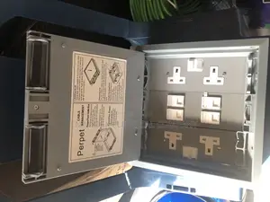 4 Data Floor Sockets