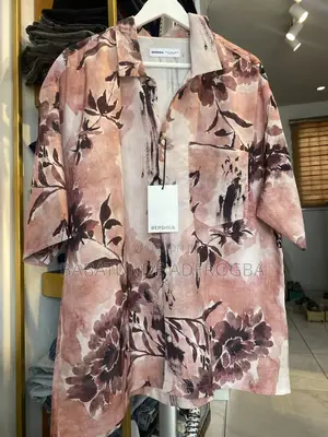 Bershka Printed Short Sleeve