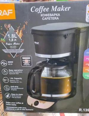 Raf 900w Anti Drip Keep Warm Coffee Maker/Coffee Machine
